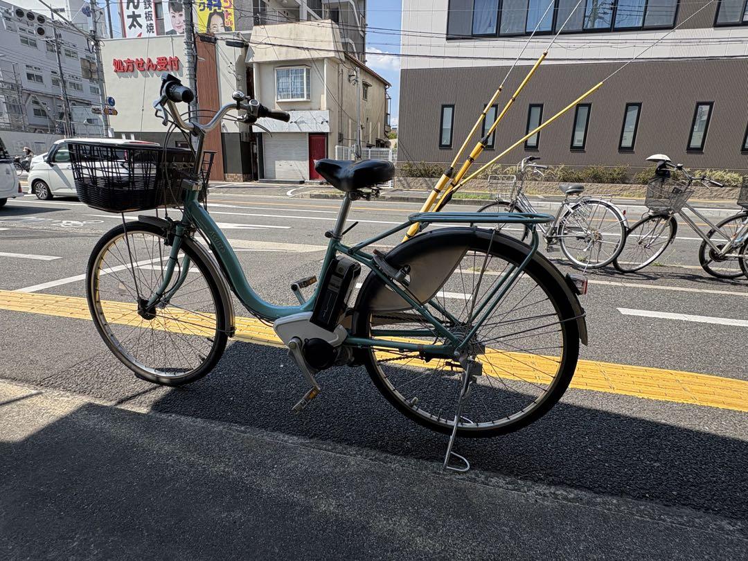中古ブリヂストン電動アシスト自転車 8.9Ah 大阪 - メルカリ