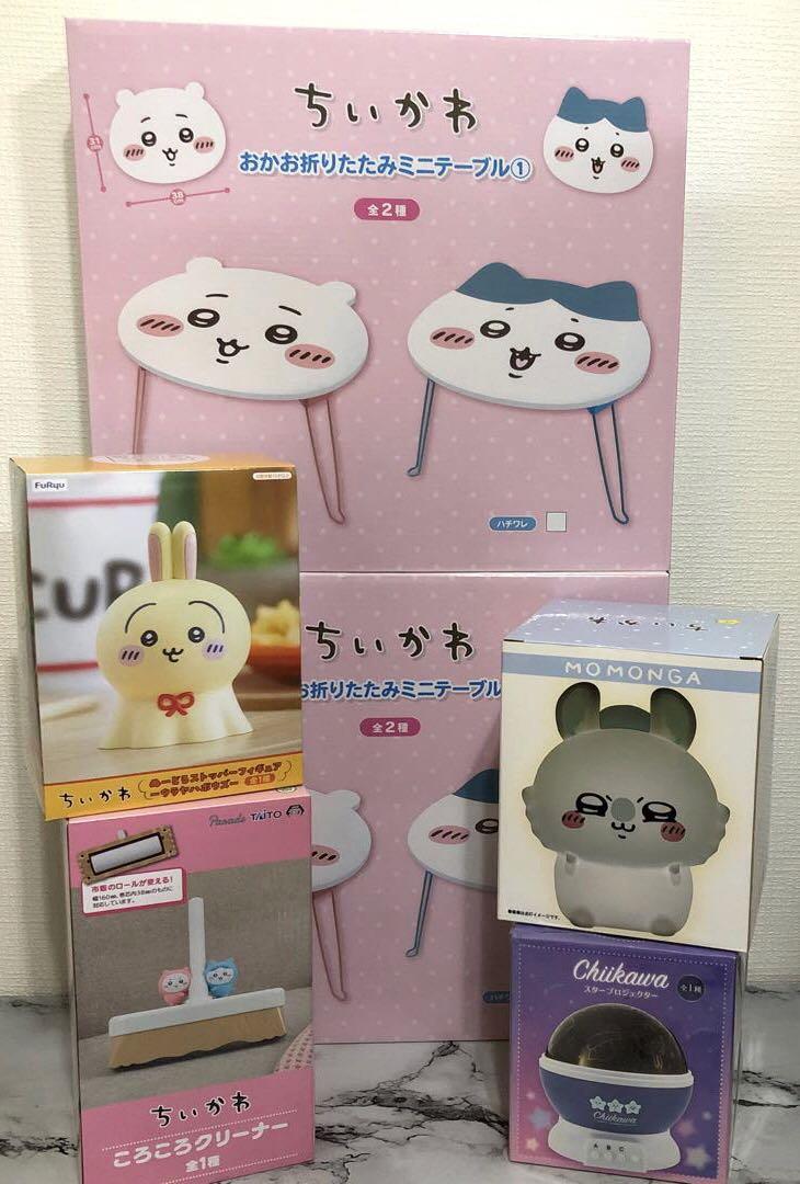 ちいかわ 6点 まとめ売り　ミニテーブル　ぬーどるストッパー　ライトその他