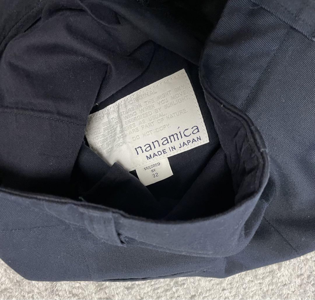 nanamica ナナミカ Straight Chino Pants ネイビー
