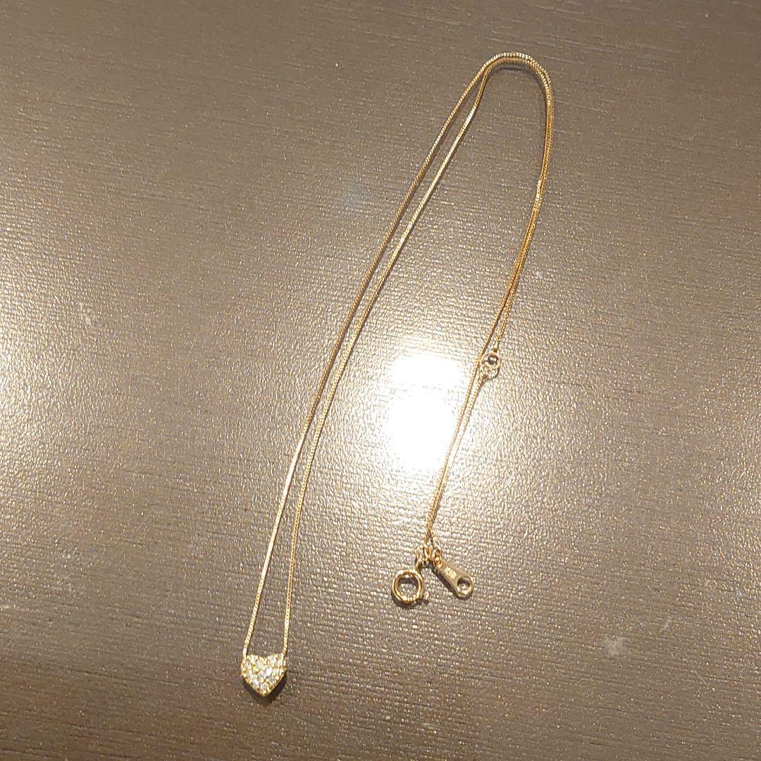 最新作豊富な ダイヤモンドネックレス 18K ハートパヴェネックレス VOPxq-m77322762947 ピンクゴールド18金 国産格安