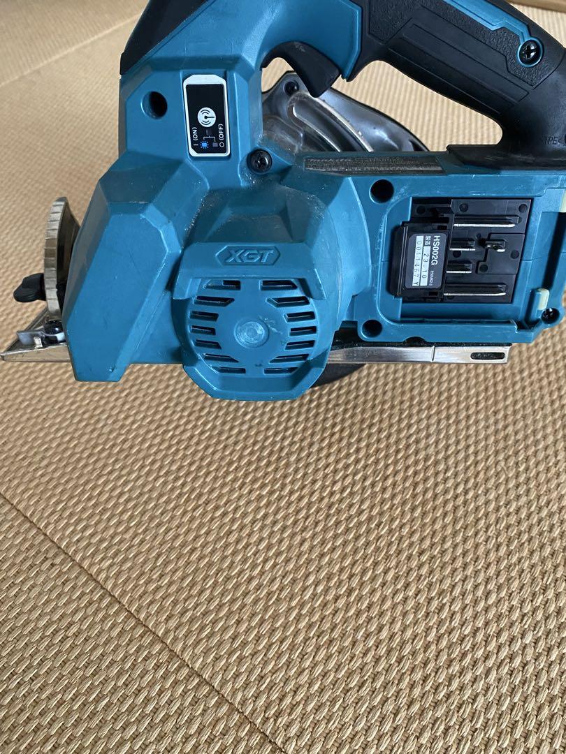バッテリー付きMakita マキタ　XGT 40V マルノコ 丸鋸　165mm
