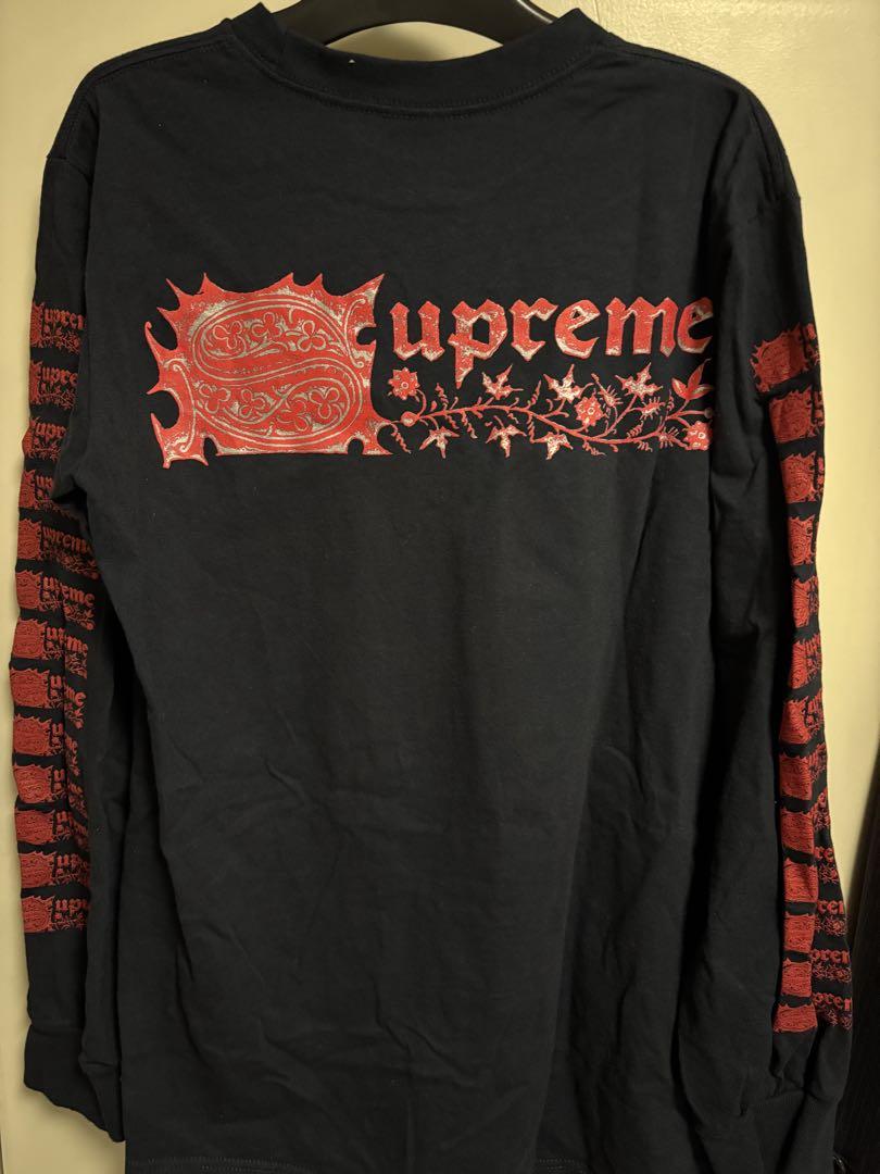 supreme Sebastian L/S tee Sサイズ
