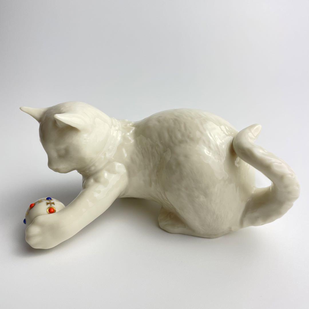 LENOX レノックス 猫 フィギュリン ねこ 置物 アメリカ製 - メルカリ