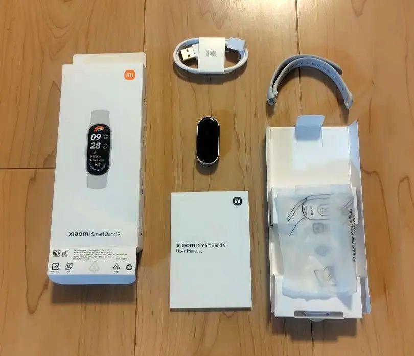 Xiaomi Smart Band 9 本体（バンド充電器新品）