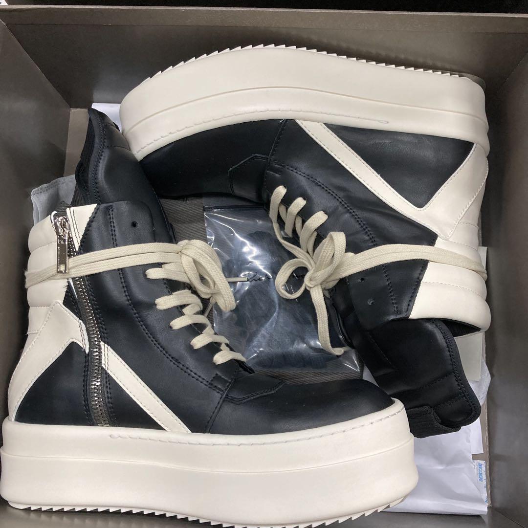 関税送料込◆Rick Owens Drkshdw◆Mega Geobasket スニーカー リックオウエンス ダークシャドウ Rick Owens DRKSHDW Rick