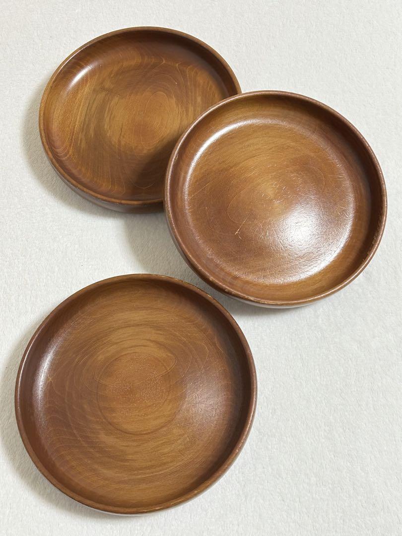 中古・傷有り】びっくりドンキー 木皿3枚セット - メルカリ