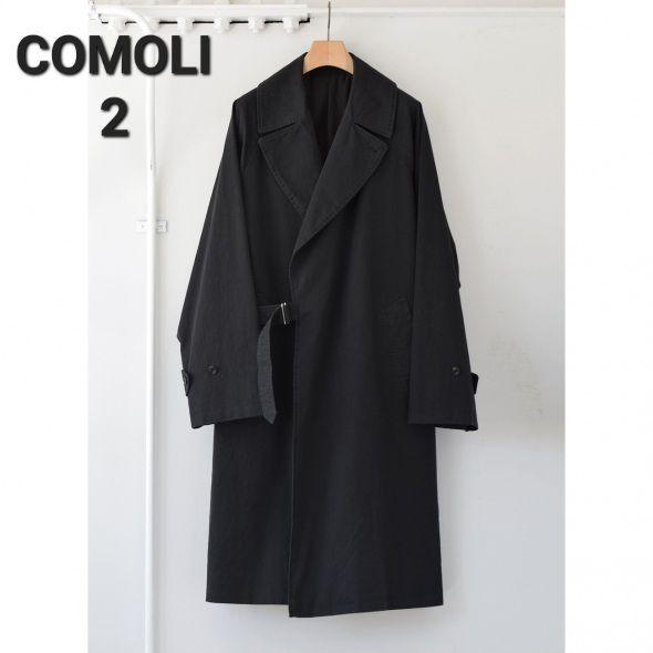 COMOLI ウォッシュドタイロッケンコート　サイズ1 COMOLI ウォッシュドタイロッケンコート