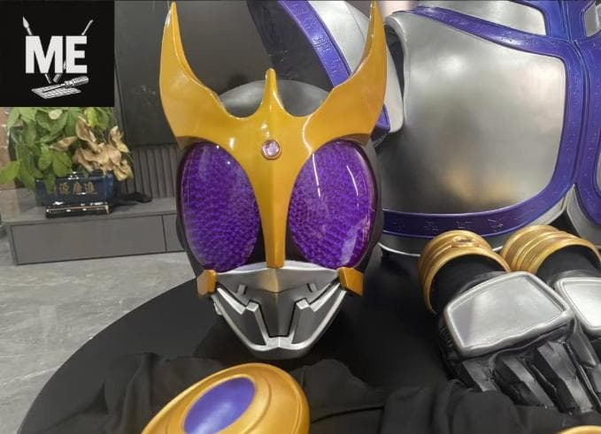【発光複眼】仮面ライダークウガ タイタンフォーム マスク 塗装済