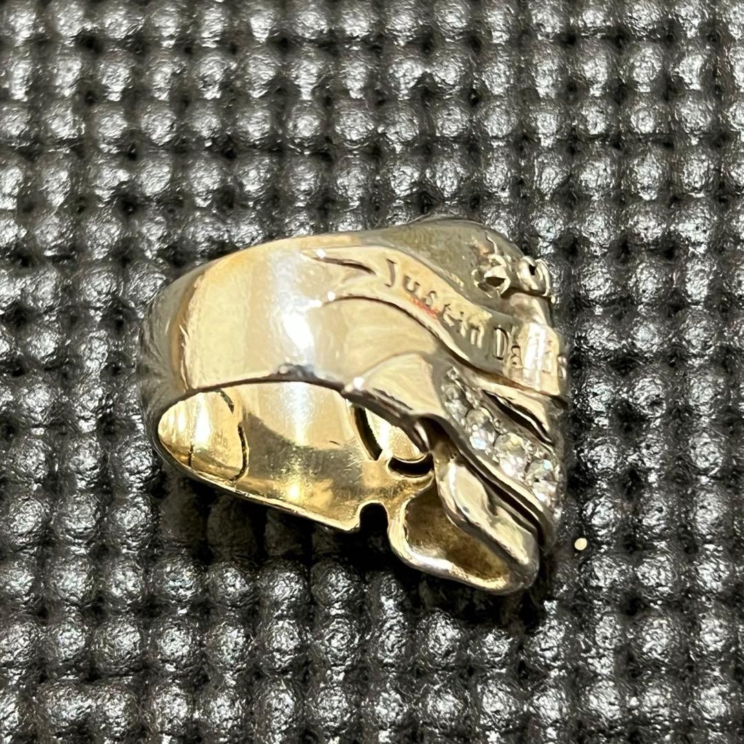 Justin Davis BLESSINGリング スカル