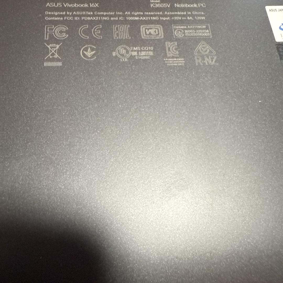 超美品ASUS Vivobook 16x k 3605V