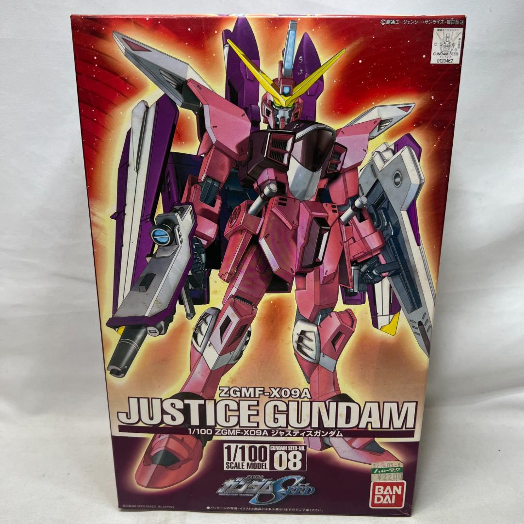 き837 未組立 1/100 ジャスティスガンダム ガンダムSEED き837 未組立 1/100 ジャスティスガンダム ガンダムSEED