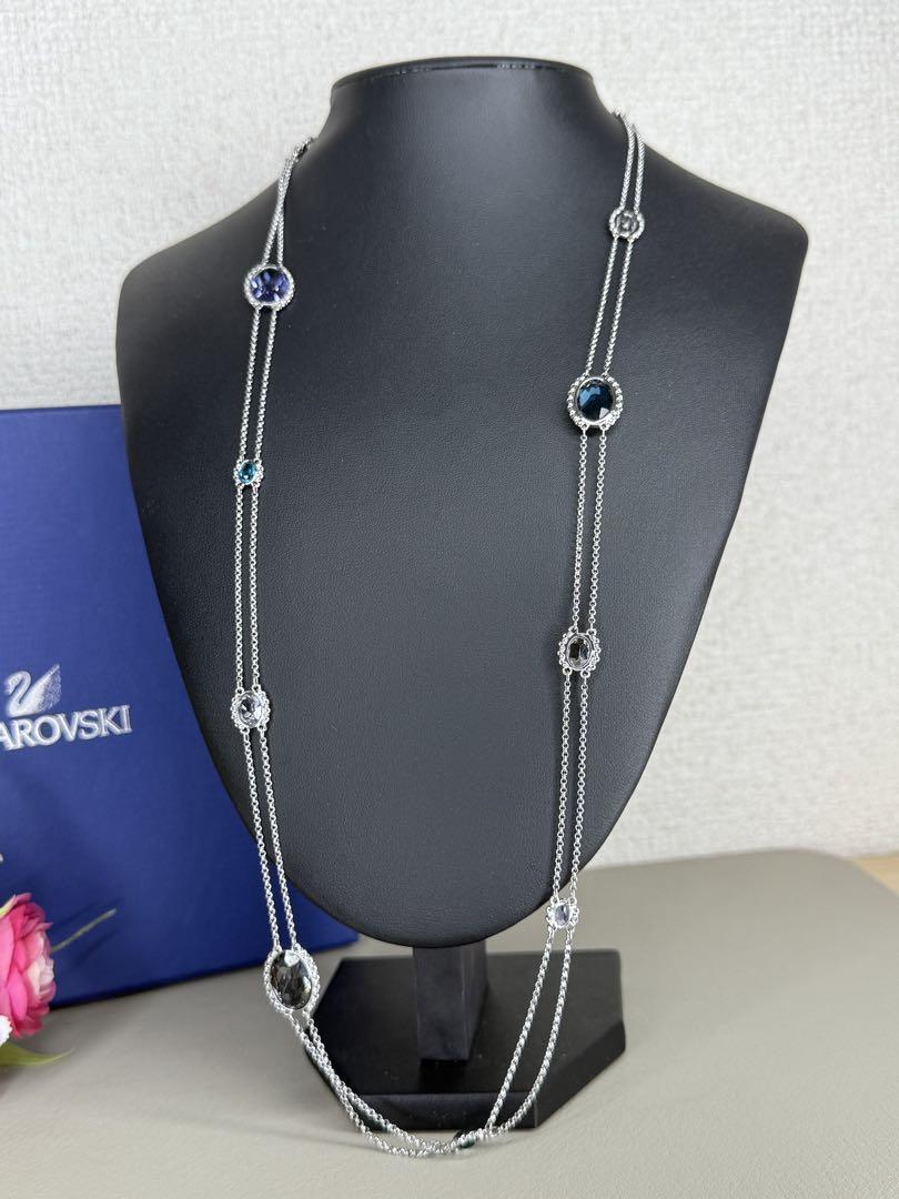 レア美品✨スワロフスキー ロングネックレス FRAGMENT STRANDAGE