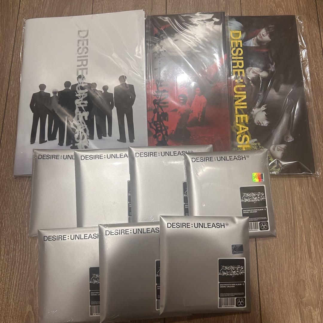 本物保証!  ENHYPEN メルカリ - 10形態セット CD アルバム DESIRE:UNLEASH K-POP・アジア