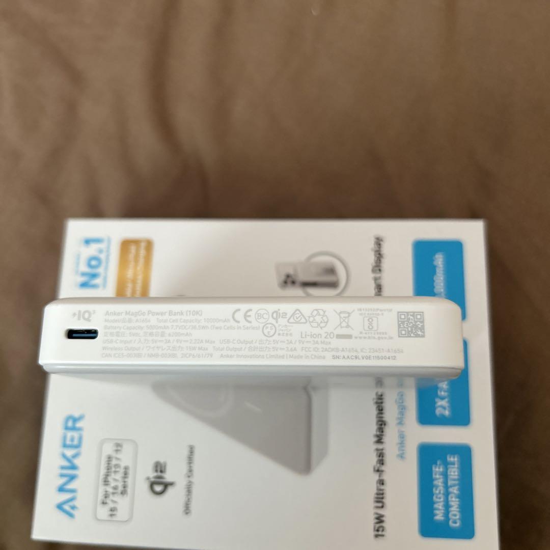 スマホアクセサリー Anker MagGo  Power Bank 10000mA