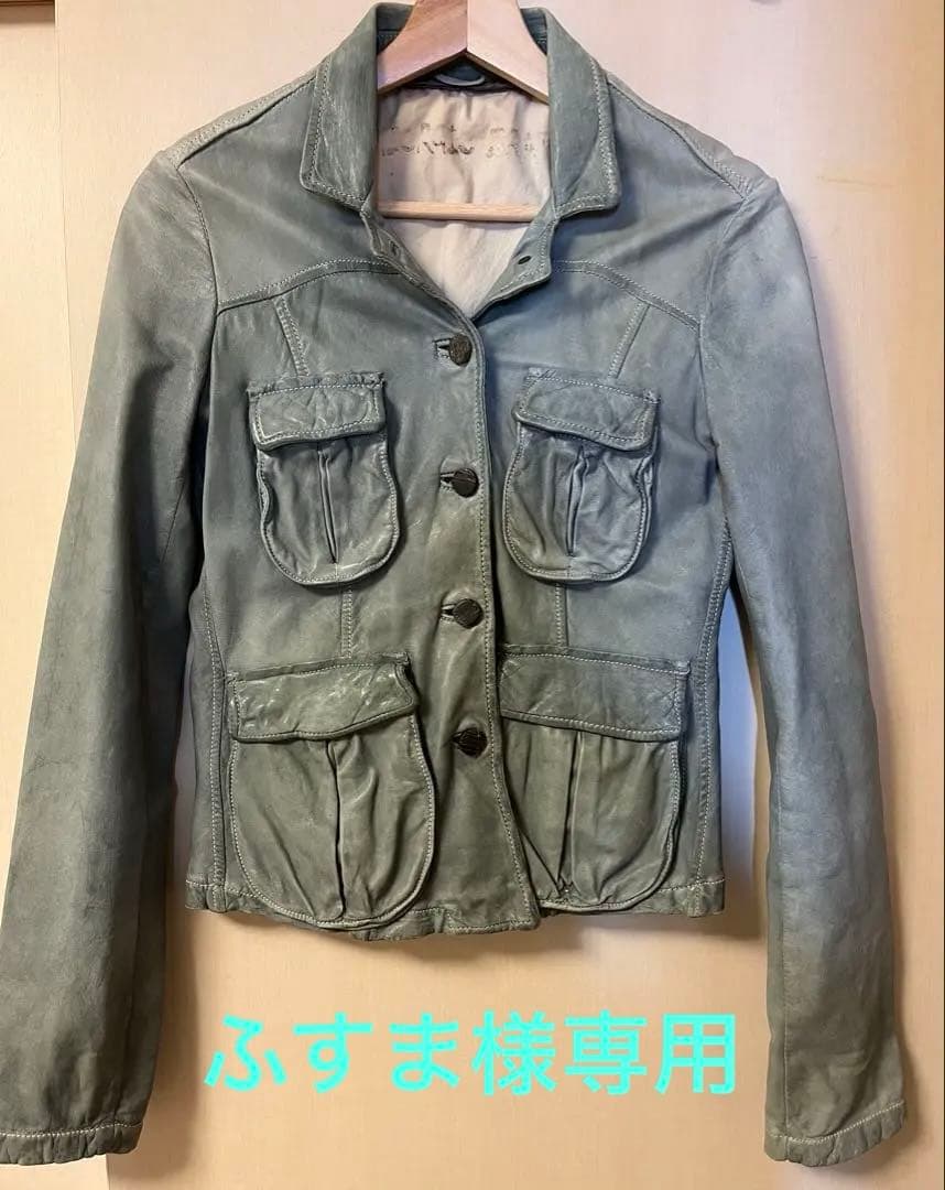 GIORGIO BRATO ジョルジオブラット レザージャケット42XL LL GIORGIO BRATO