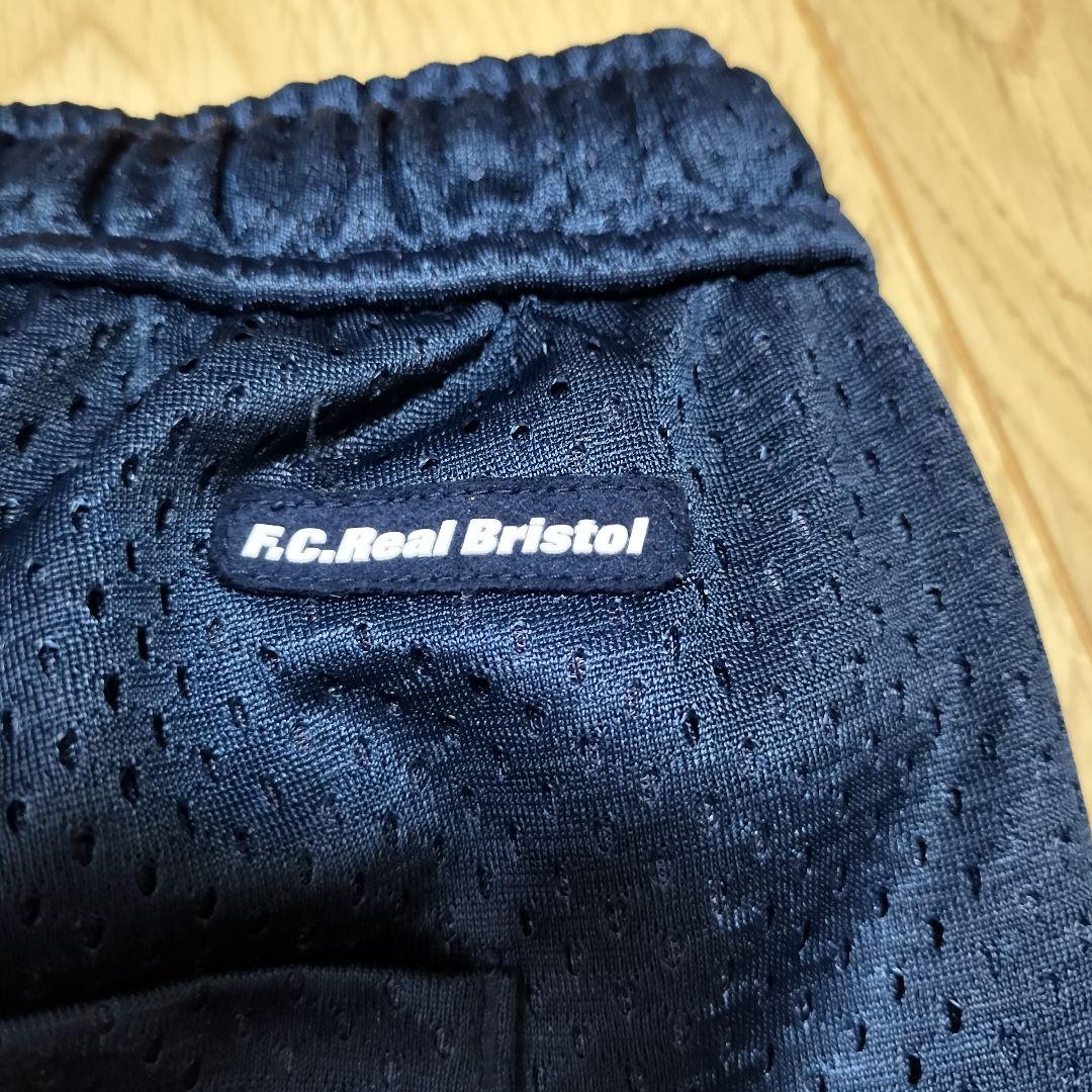 【美品・Mサイズ】 ブリストル　メッシュショーツ　ネイビー