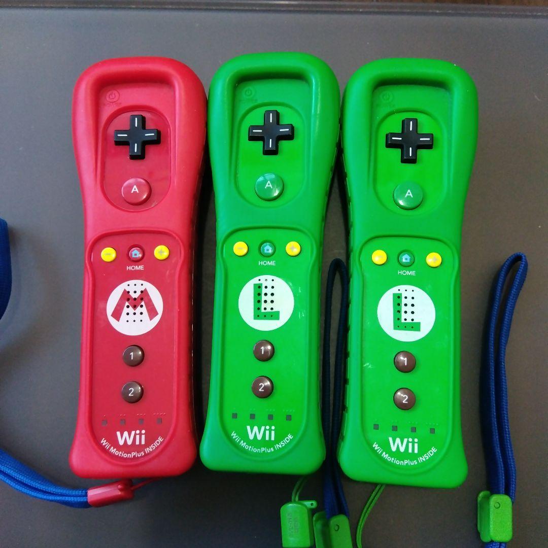 ニンテンドー Wii リモコンプラス マリオ ルイージ