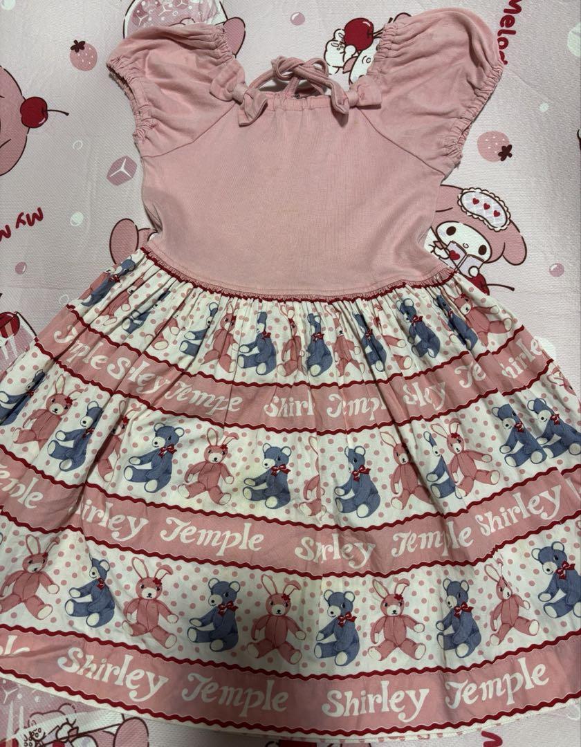 シャーリーテンプル♡120cmワンピース - メルカリ