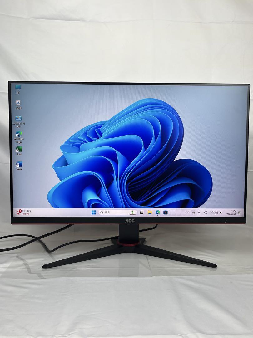 美品AOC 27G2SPE 27インチモニター　165Hz 応答速度1ms