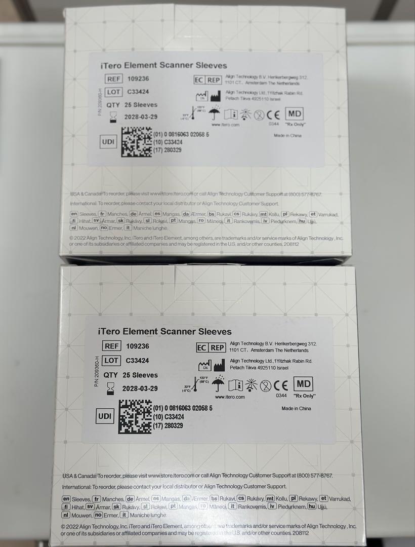 衛生医療用品・救急用品 iTero Element Scanner Sleeves