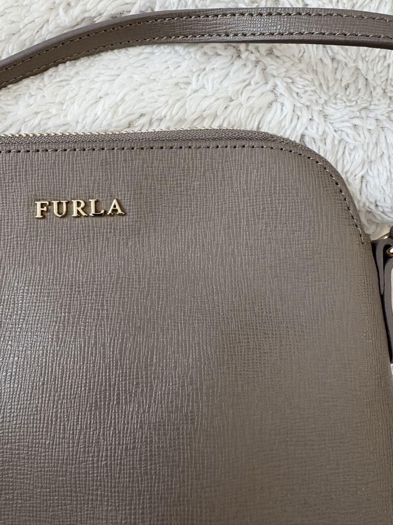 ☆未使用☆FURLA フルラ MIKYチェーンショルダーバッグ　グレージュ