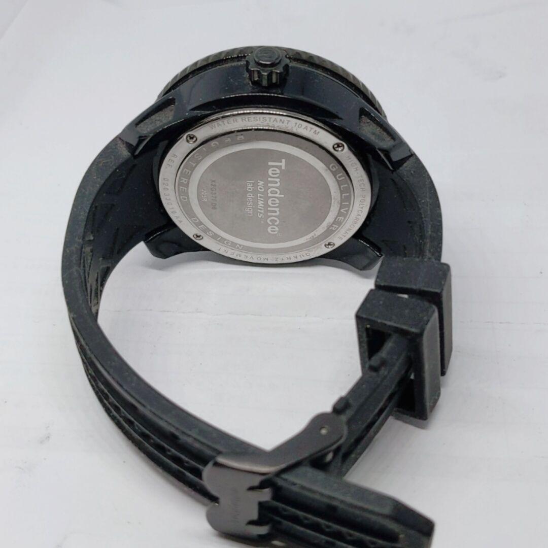 正規品 ガリバー ブラック 腕時計 IuRwo-m77343841448 TENDENCE テンデンス ラウンド お得高評価