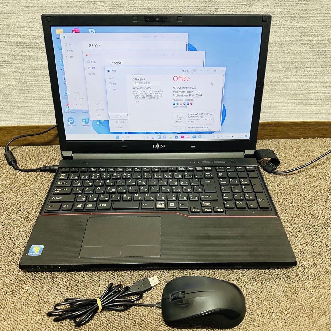通販サイト一覧 S17 Fujitsuノートパソコンi5 メルカリ - Windows11オフィス SSD高速 Windowsノート本体