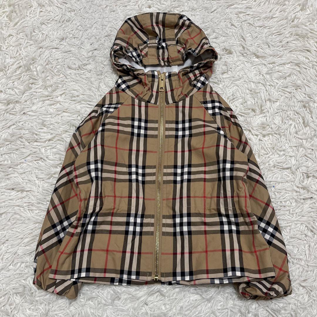 美品 BURBERRY 現行 チェック ジャケット 春夏 4Y 104cm 美品 BURBERRY 現行 チェック ジャケット 春夏 4Y 104cm
