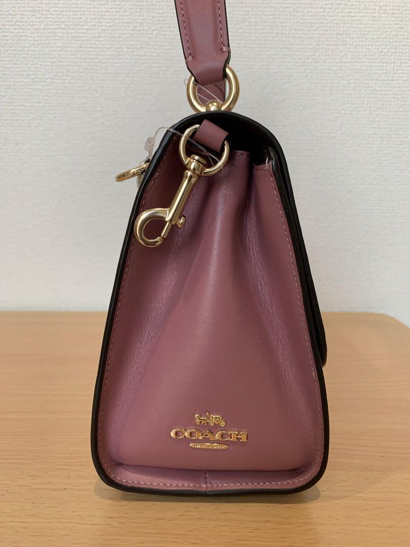 選ぶなら Coach コーチ ハンドバッグ F58211 ピンク 未使用品 タグ付き バッグ