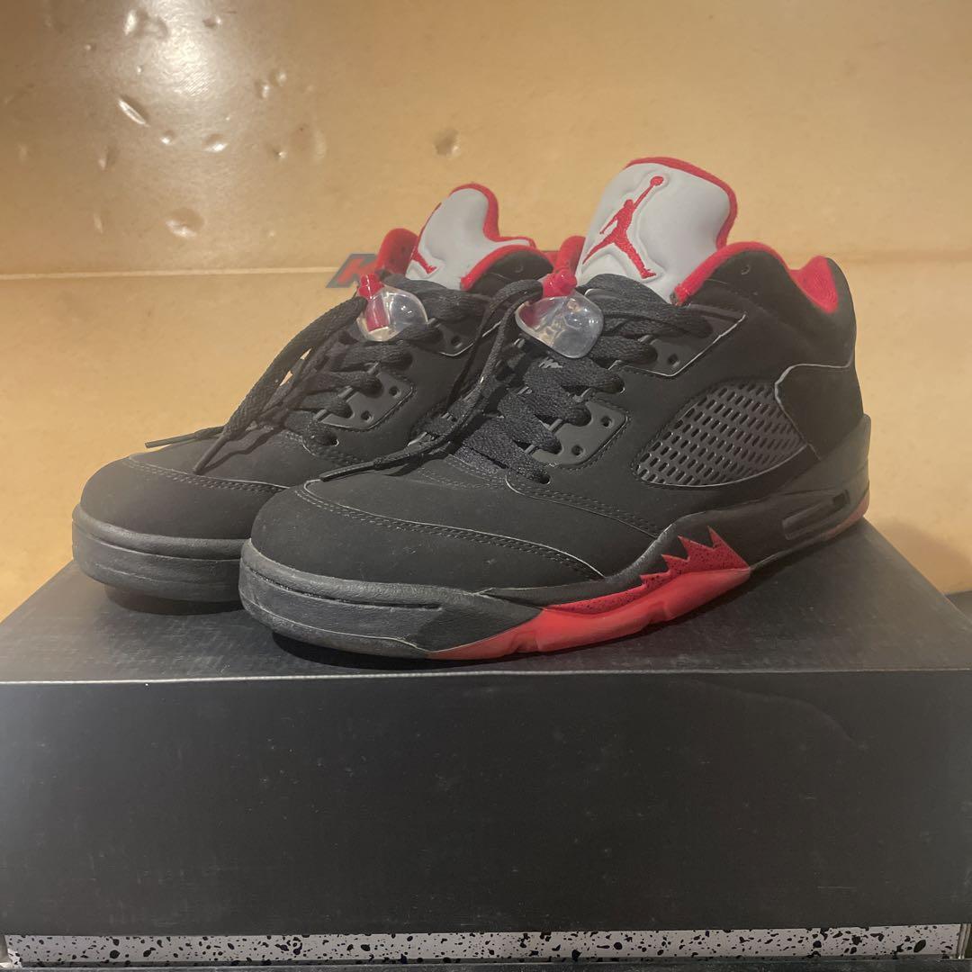 air jordan5 low bred golfkicksカスタム