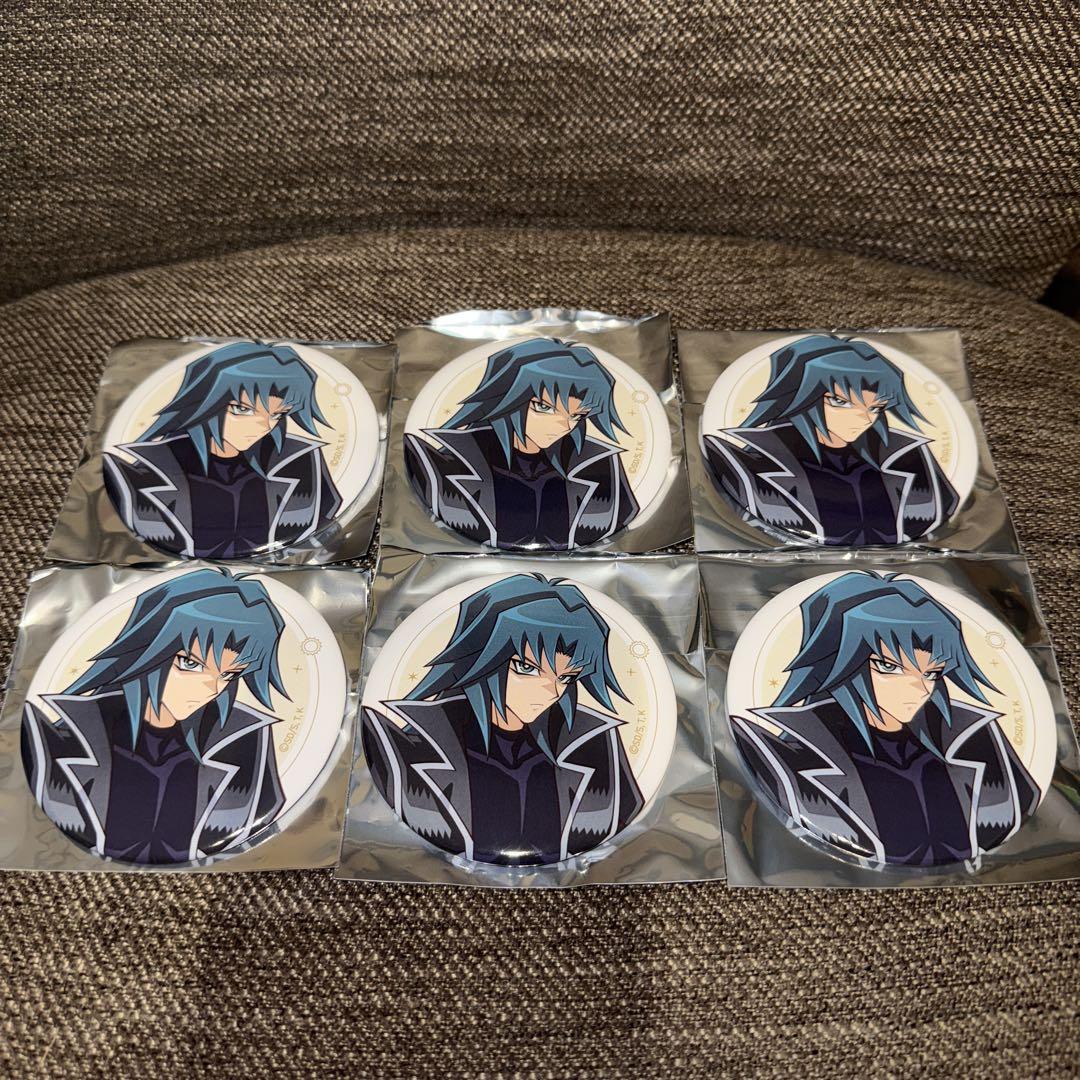 遊戯王 デュエルモンスターズGXコラボカフェ　BLANC 缶バッジ 丸藤亮 6点