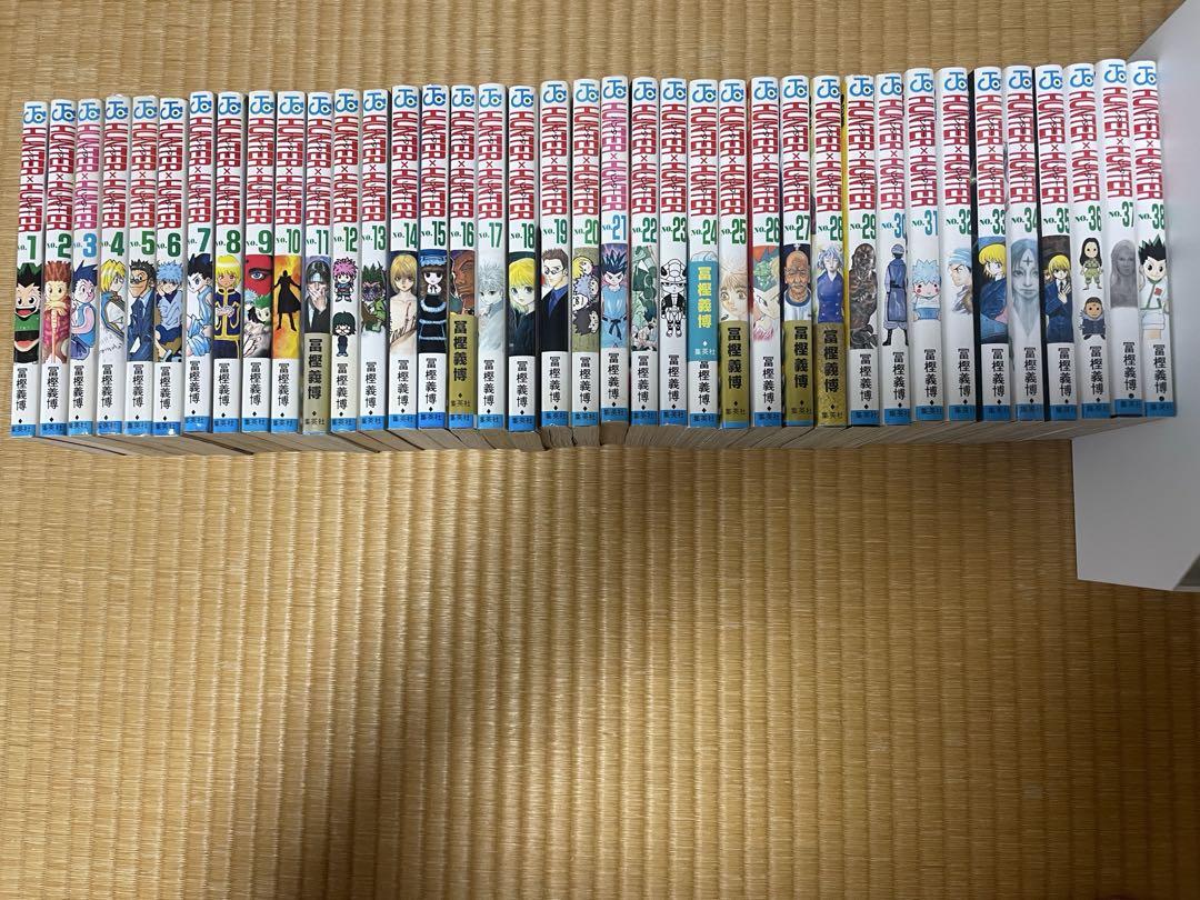 ゆしHUNTER×HUNTER 全巻セット HUNTER×HUNTER ハンターハンター 全巻セット 1-38 既刊全巻