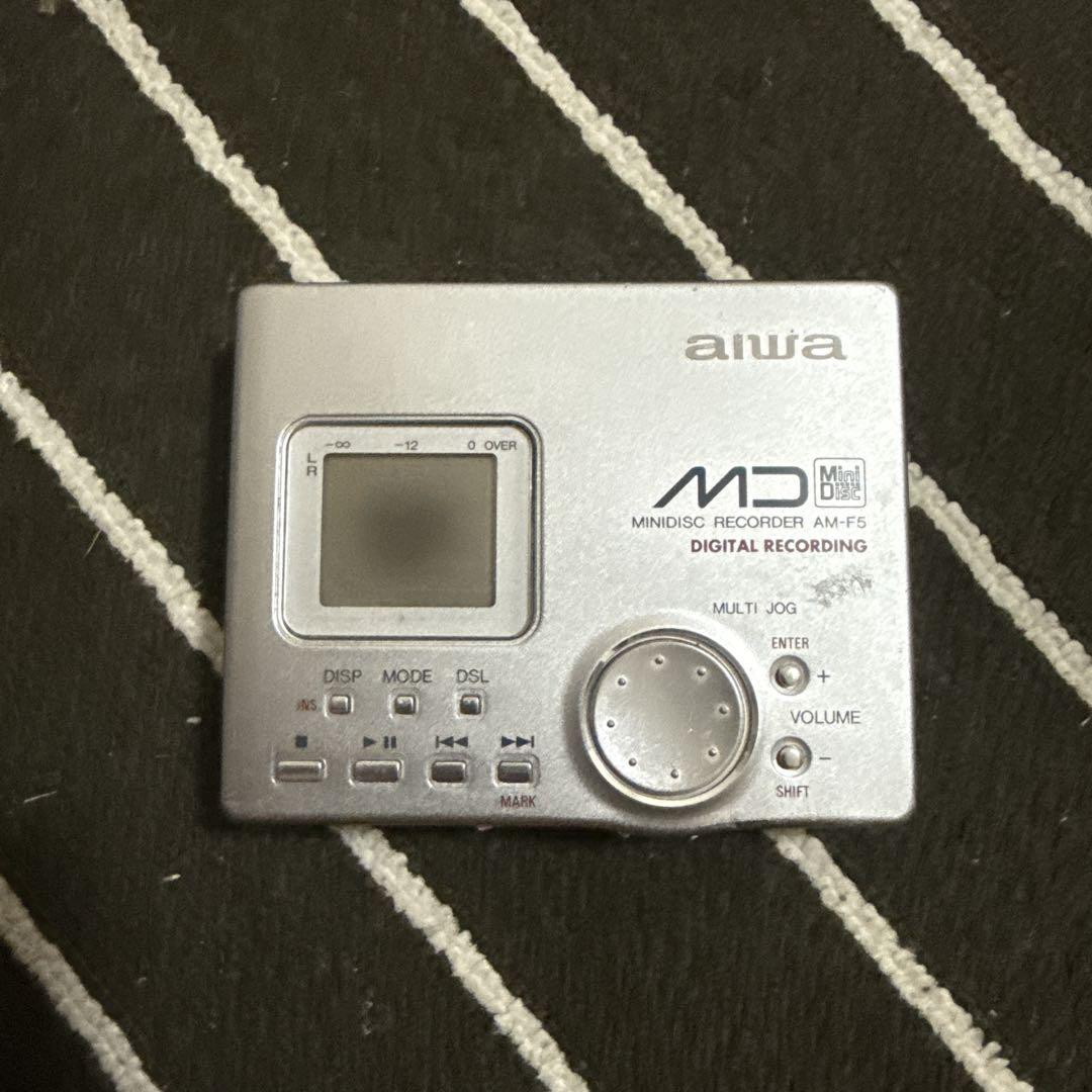 aiwa AM-F5 ポータブルMDレコーダーポータブルプレーヤー
