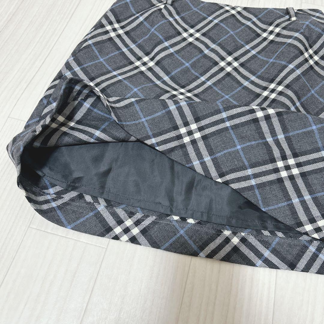 BURBERRY バーバリー ブルーレーベル ノバチェック 台形 スカート