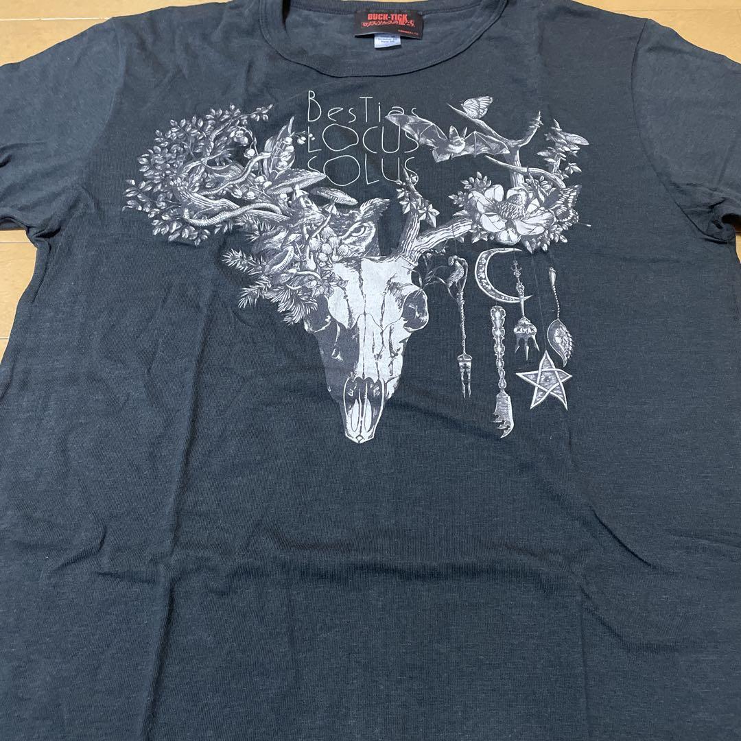 BUCK-TICK Tシャツ 黒　ロクス　ソルスの獣たち Amazon.co.jp: BUCK-TICK ロクス ソルスの獣たち ツアーTシャツ