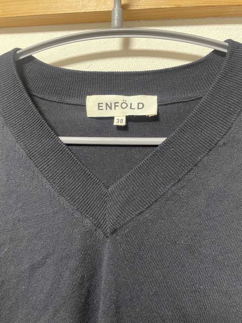 ENFOLD エンフォルド チュニック ブラウス 38
