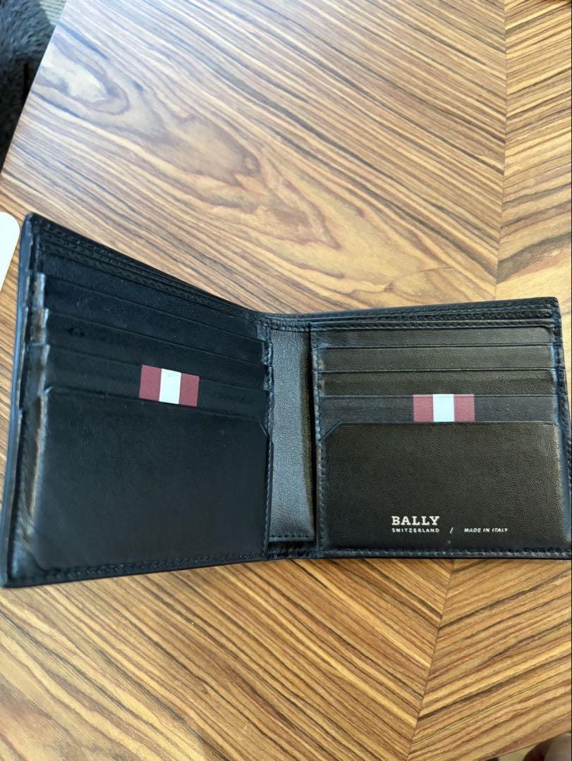 BALLY ブラック 二つ折り財布