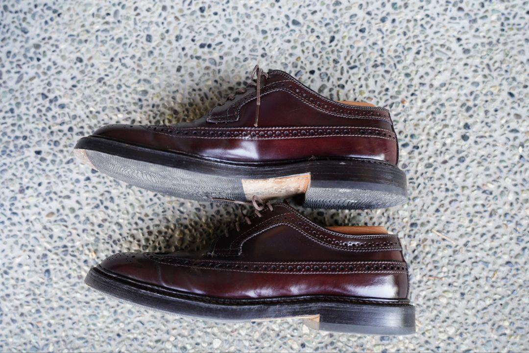 Alden 975/6D/コードバン(シューツリー付)