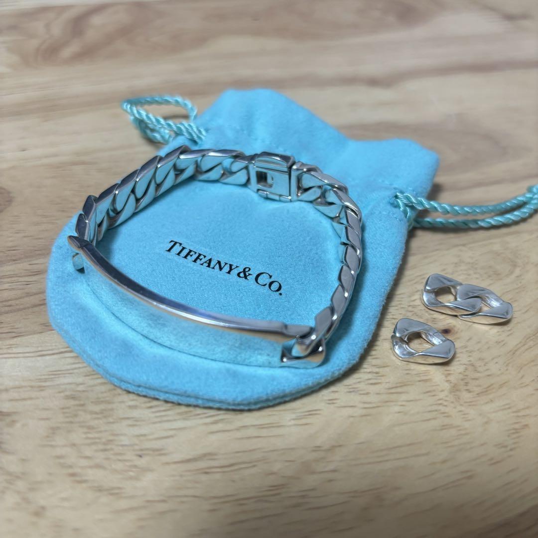 専用　　　VINTAGE TIFFANY IDブレスレット　ティファニー　美品