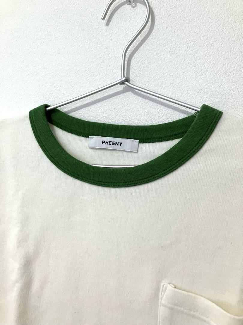 初売り 福袋 美品】PHEENY 半袖Tシャツ リンガー フィーニー トップス