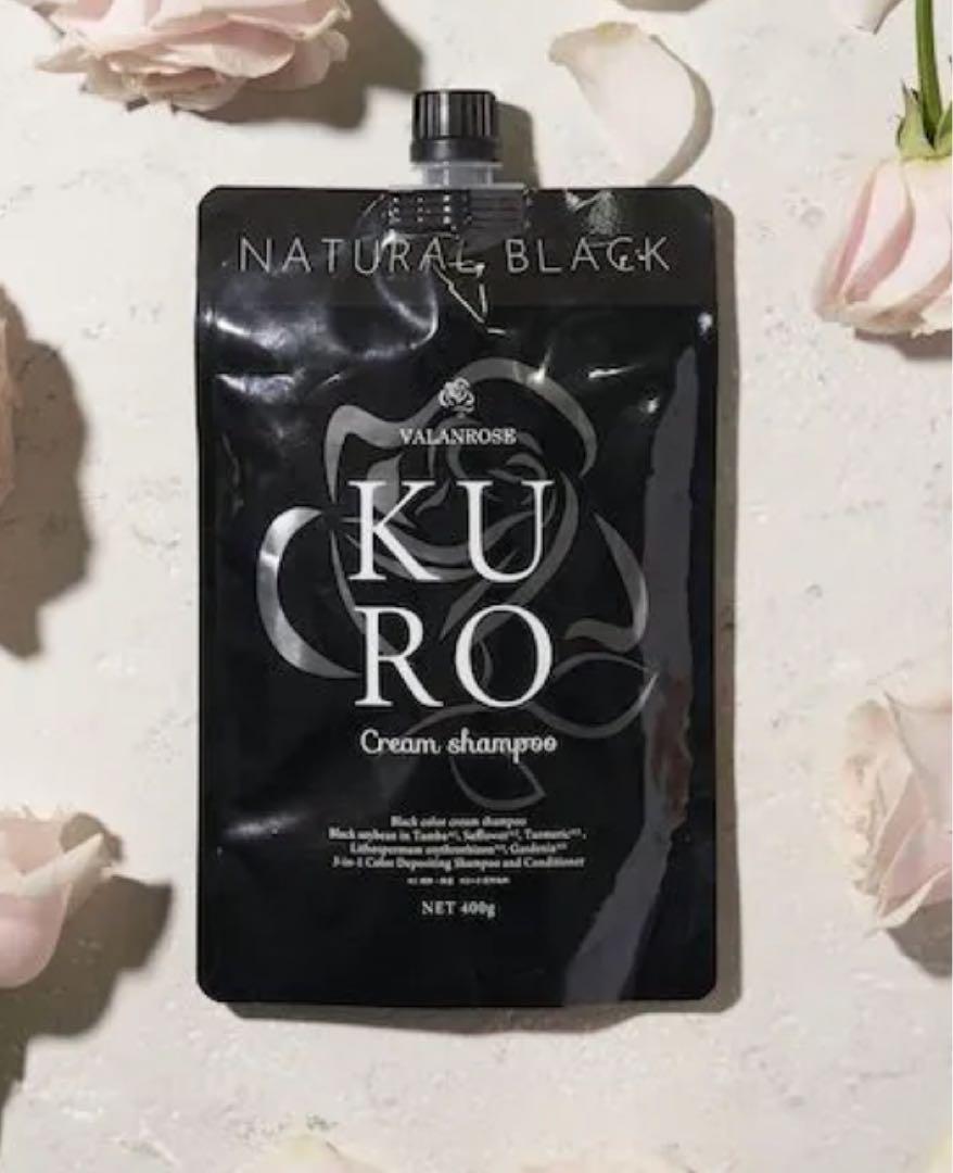 VALANROSE KURO Cream shampoo 400g×3 VALANROSE / KUROクリームシャンプーの公式商品情報｜美容