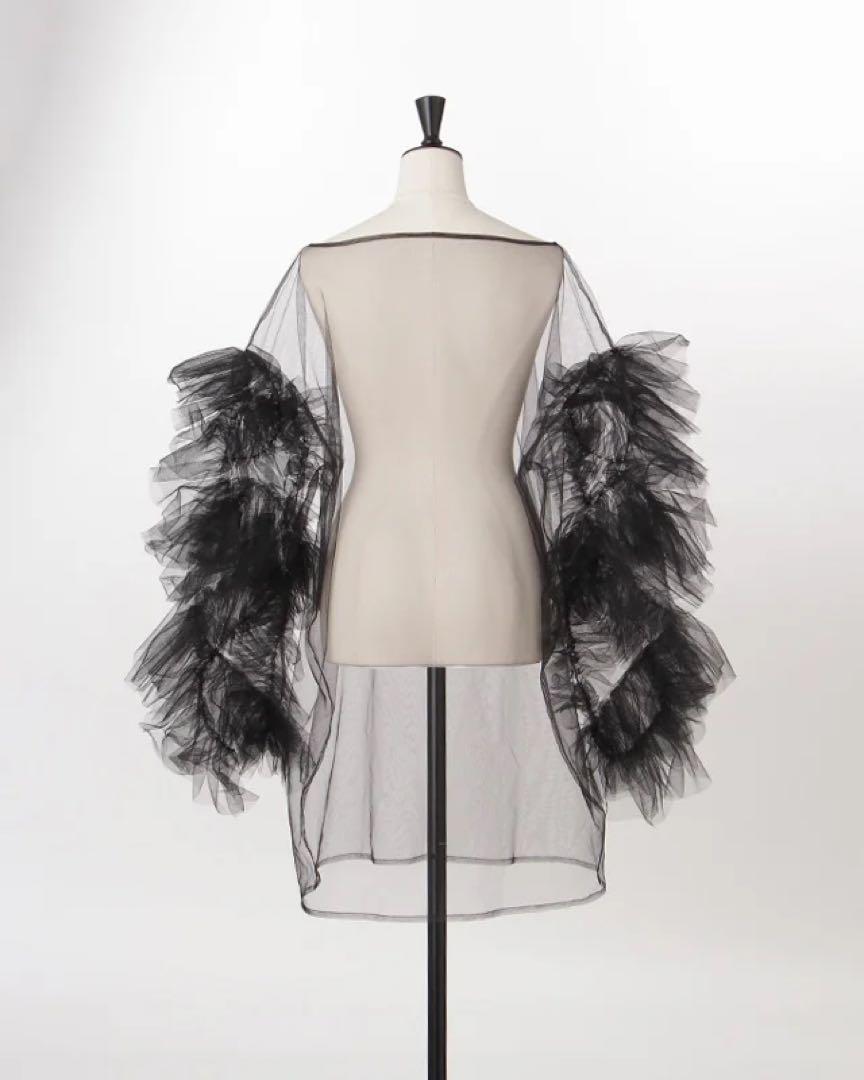 超美品MARGE Tulle sleeve(black)定価60,500