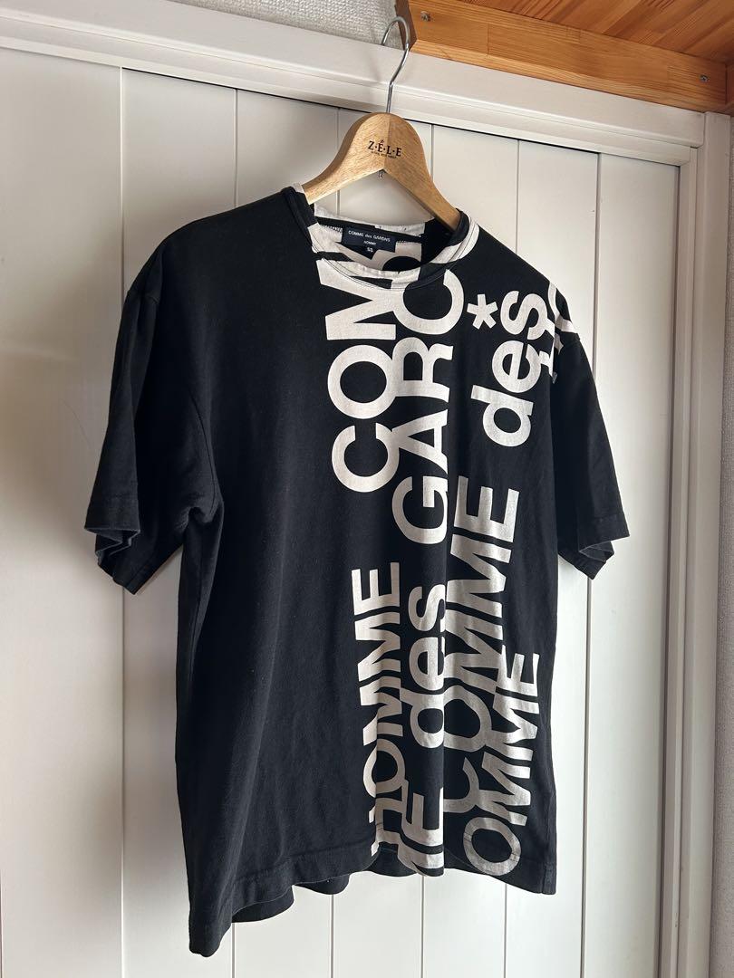 AD2006 COMME des GARCONS Homme ロゴプリントT