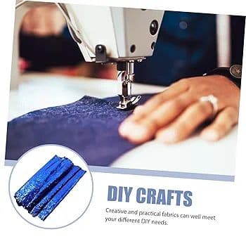 スパンコール布 45×125cm ブルー スパンコール生地 ハンドメイド