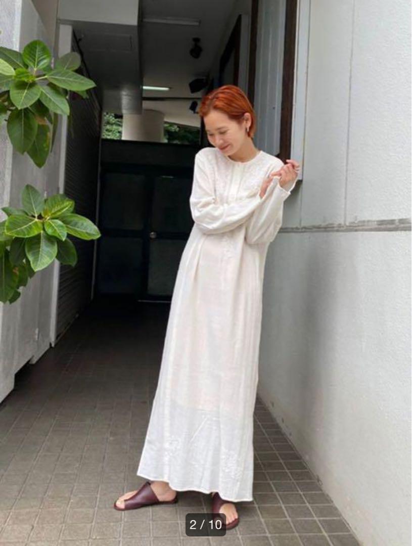TODAYFUL 38 Embroidery Gauze Dress