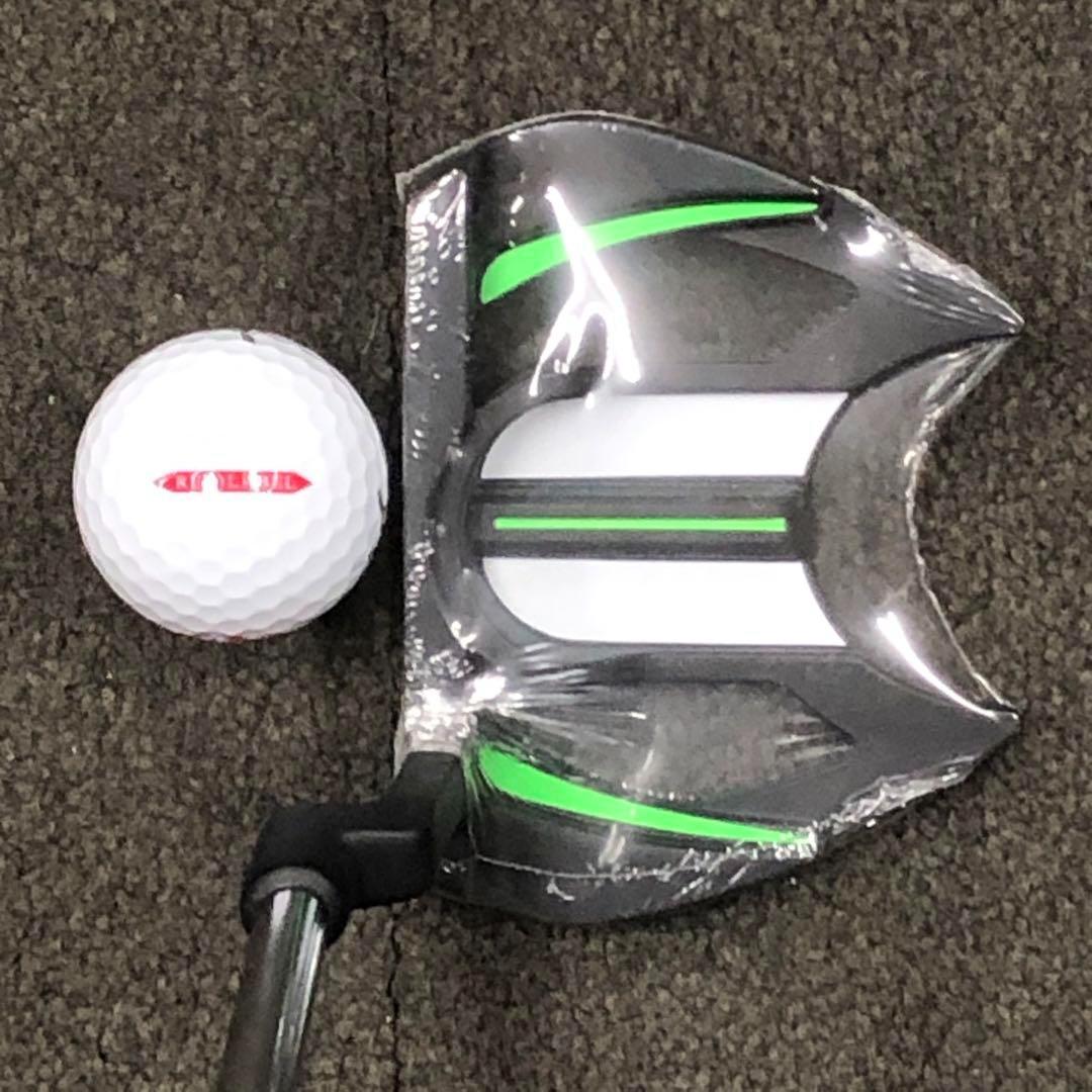 【新品】激安 極太グリップと大型ヘッドの安定感抜群のカッコいいダイナミクスパター