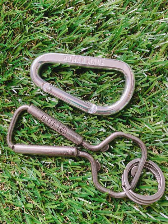 在庫即納 HUF カラビナ キーホルダー ハフ HUMAN MADE CARABINER CNL5J-m77359061779 大特価人気