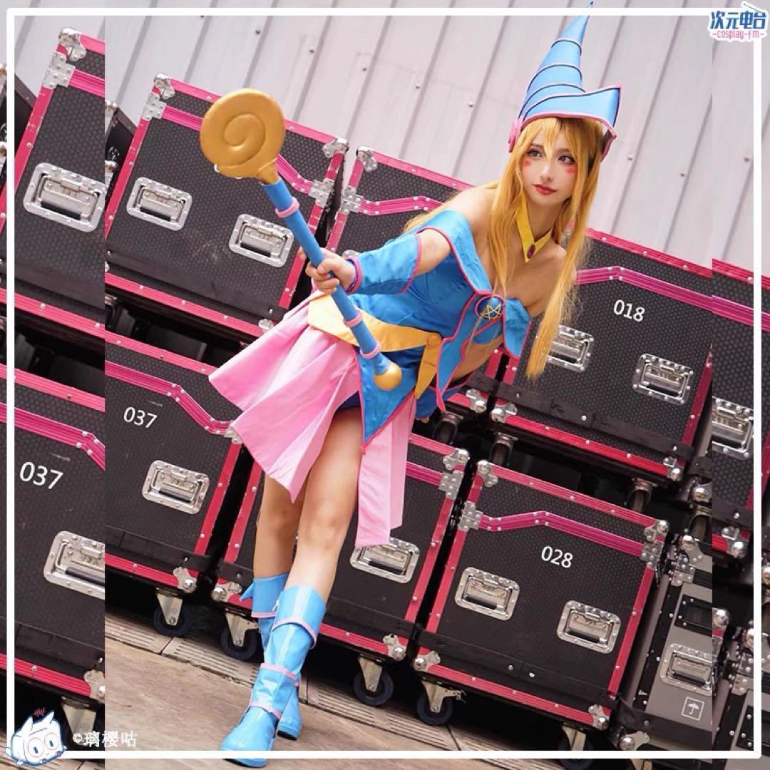 遊戯王　ブラックマジシャンガール　コスプレ衣装 Amazon.co.jp: [YYSMUPILE] 遊戲王 ブラック・マジシャン