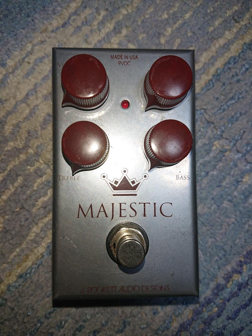 J Rocket Audio Majestic (マジェスティック) J. Rockett Audio Designs Majestic Overdrive Pedal | Sweetwater