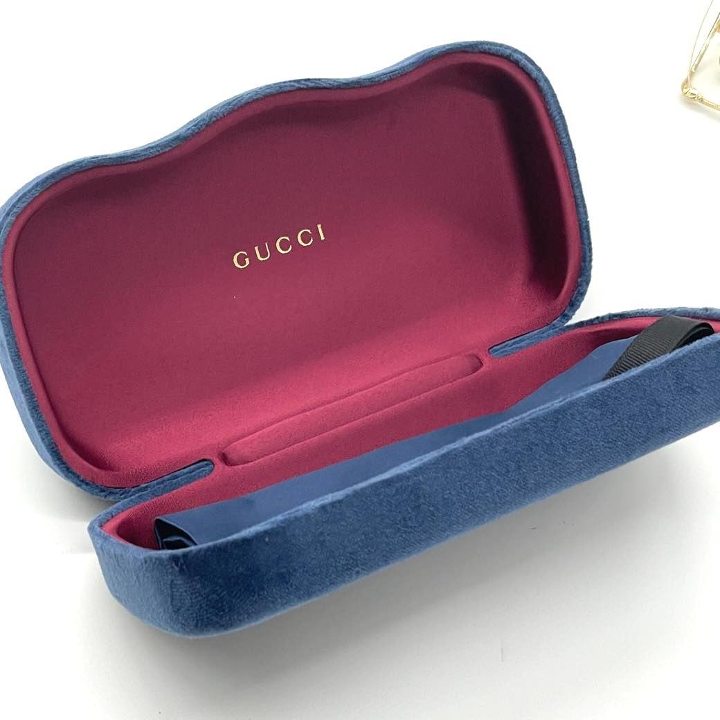 GUCCI GG0252S オーバーサイズ GGパール 眼鏡